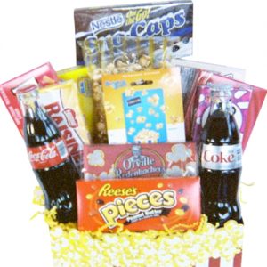 Movie Madness Gift Basket