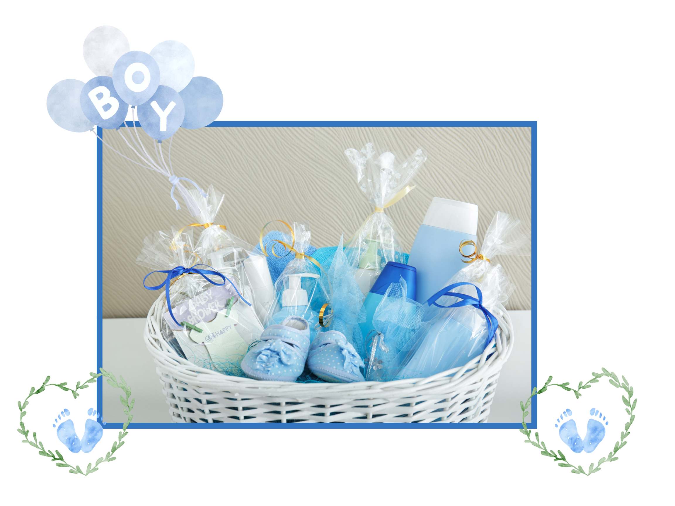 Baby Boy Gift Basket