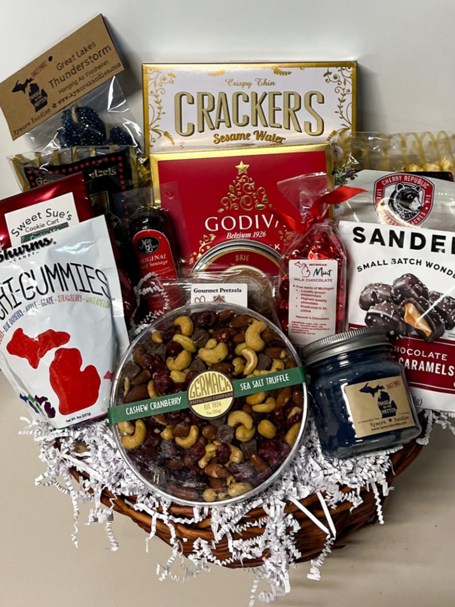 Michigan Made Basket of Goodies