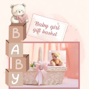 Sweet Baby Girl Gift Basket
