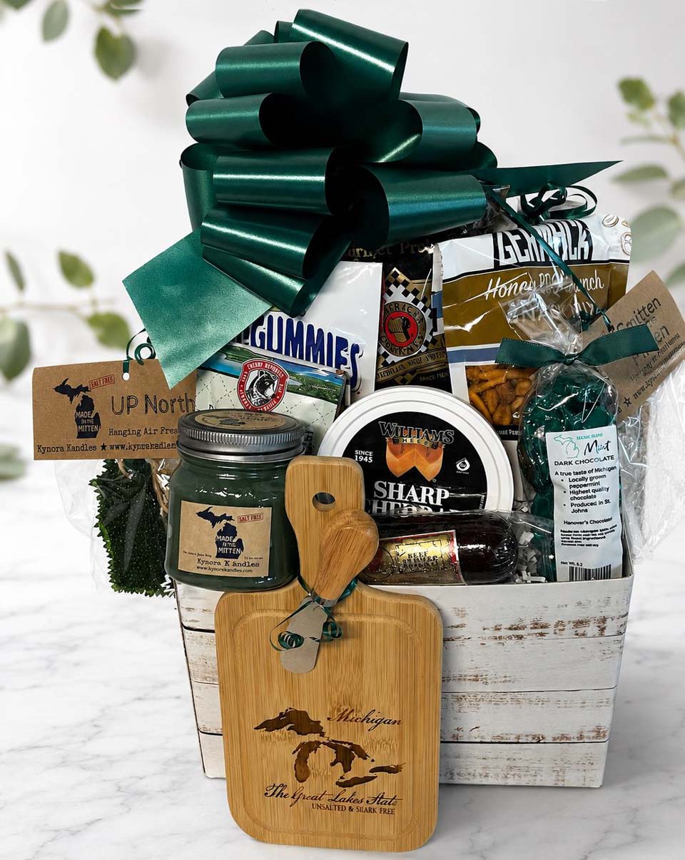 Michigan-themed Gourmet Gift Basket