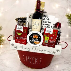 Merry Christmas Gift Basket