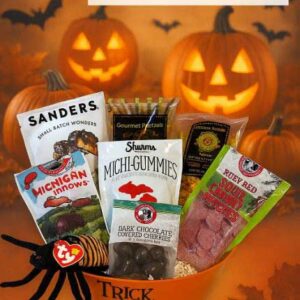 Michigan Made Halloween Treat Basket